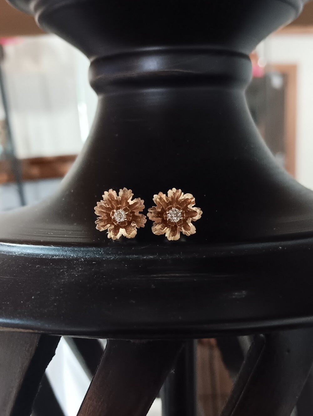 14k YG Earings